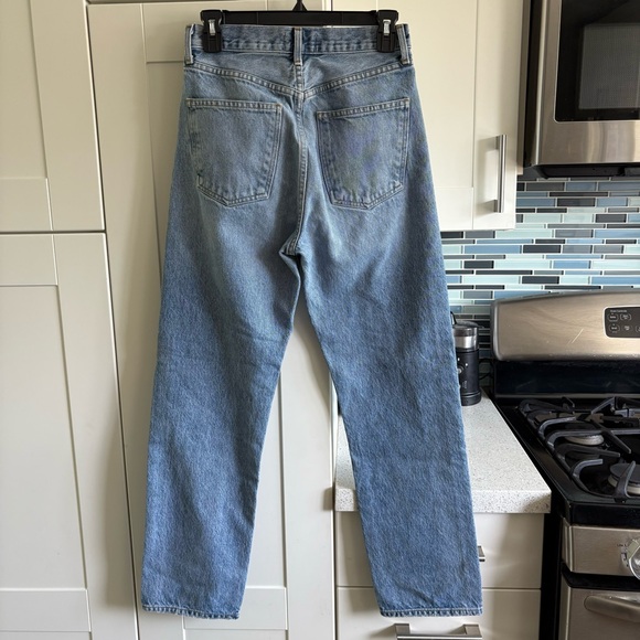 Agolde 90s High Rise Loose Fit Jeans in Affair (fits like 25; tag says 24) - Picture 3 of 8